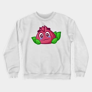 Red Onion Cartoon Crewneck Sweatshirt